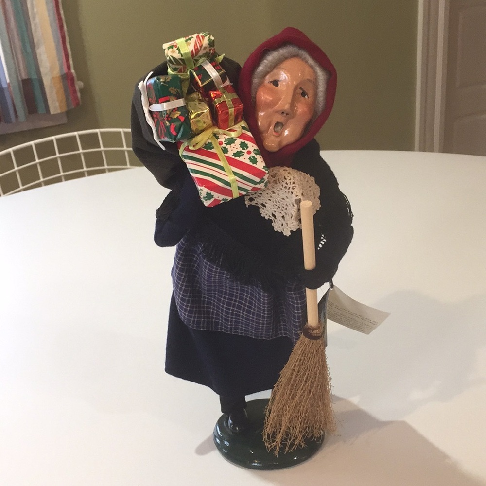 Vintage Byers’s Choice Never Displayed Old Befana
